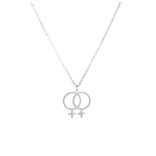 Colliers pendentif symbole lesbien gay : votre touche de fierté au quotidien