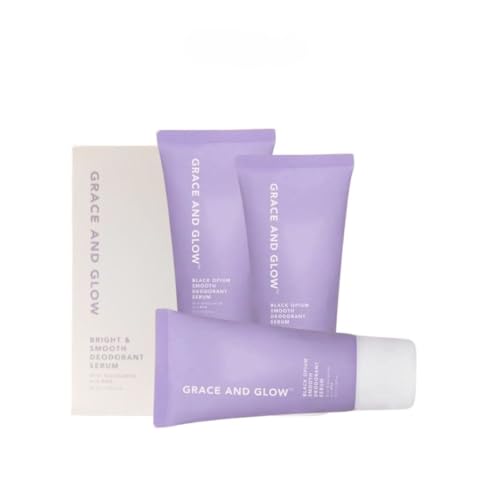 Grace and Glow Deodorant (3 pcs) – 50ml Each Serum with Niacinamide & AHA – Luxurious Fragrance Underarm Serum for Smooth-Looking Skin
