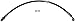 Dorman H620485 Rear Passenger Side Brake Hydraulic Hose Compatible with Select Subaru Models