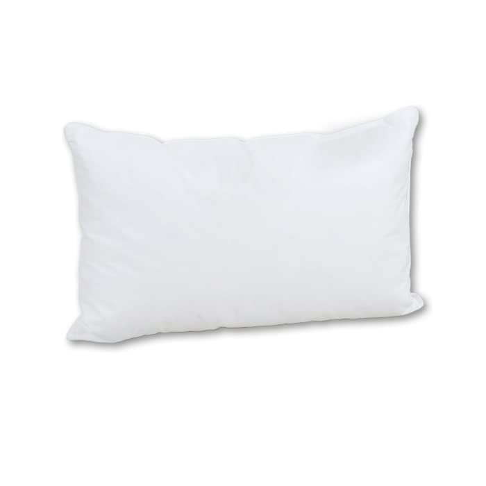 Taie d'oreiller 40 x 80 cm en duvet et plumes nordiques blanches