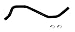 Rein Automotive PSH0419 Power Steering Return Hose (Pump to Reservoir), 1 Pack