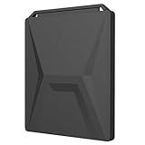 Antennen-Schutzhülle aus Silikon, 26,4 x 32,2 x 2 cm, Mini-Karabiner-Schutzhülle, Anti-Drop-Schutzhülle für Starlink Mini-Satellitenschüssel, Reisen, Camping, Wandern, Wohnmobil-Ausflüge