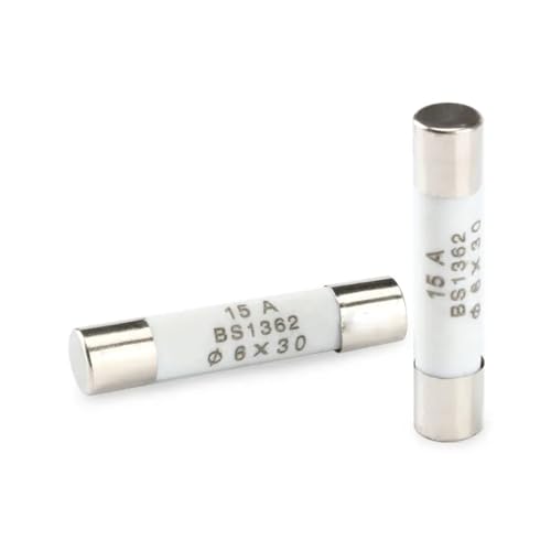 Kit de fusibles cerámicos rápidos 6 x 30 mm, 10 piezas 5A 250V miniatura 5