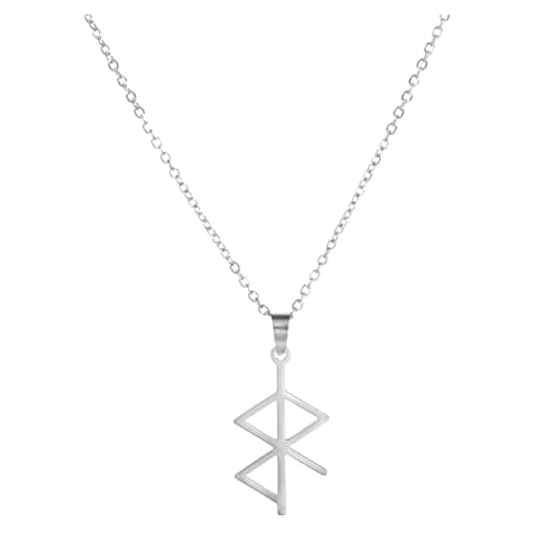 Amaxer Norse Rune Amulet Necklace for Love Cover