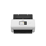 Brother ADS-4550W, Flexibler Dokumentenscanner mit USB, LAN und WLAN, Duplex Scan, Touchscreen, Weiß