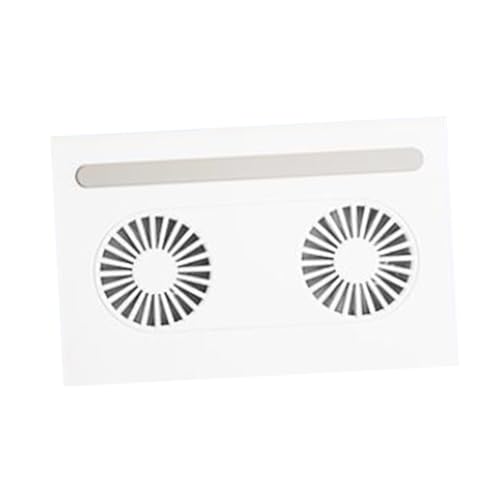 Base portátil para laptop con ventiladores dobles y soporte ajustable miniatura 1
