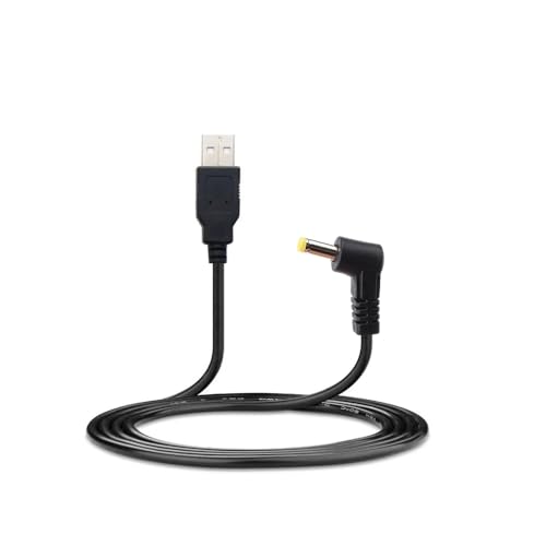 CHILDMORY USB câble de chargeur câble d'alimentation, compatible pour PSP 2000 3000 console