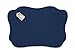 Produktbild Dukal | Bezug passend für Glückstoff Orthopädisches Kissen | Zibroges Nackenkissen | DONAMA Memory Foam Kissen | 100% Baumwolle | Farbe: Marine