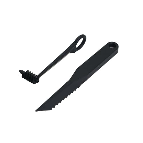 Kitchen Spiral and V-Shaped Tools, Spiral Slicer Hand Slicer Cutter Potato Cucumber Vegetables Kitchen Accessories Tool,Manual Screw Peelers Kitchens and Dining Toolings () Tgz683 (Black, 17cm)