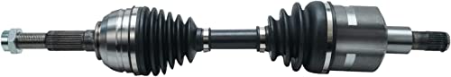 Image of Detroit Axle - 4WD Front 2pc CV Axles for Chevrolet S-10 Blazer GMC Jimmy Sonoma Isuzu Hombre Olds Bravada, 2 CV Axle Shafts Assembly Replacement