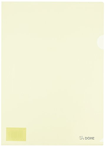 Dohe 90423 - Polypropylene Index File, A4, Yellow