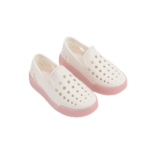 Joybees Kids Skate Sneaker Bone/Pink Jelly - 5 M US Toddler