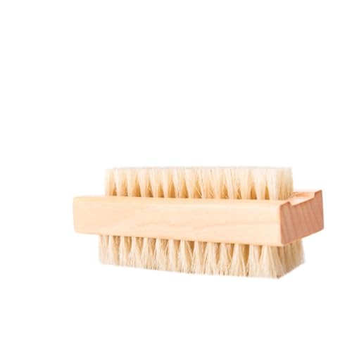 Healvian 5 Piezas Cepillo De Nuez Limpiador Cepillo para Uñas Hundir Multi Gel Cerda Cepillo De Fregar para Limpiar Cepillo para Lavarse Las Manos Depuración Esponja De Madera