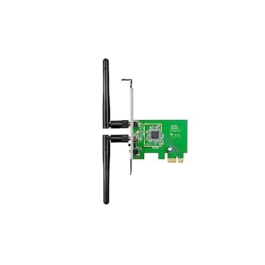 Asus PCE-N15 PCIe-kort (Wi-Fi 4 N300, 2x externa antenner, låg profil)