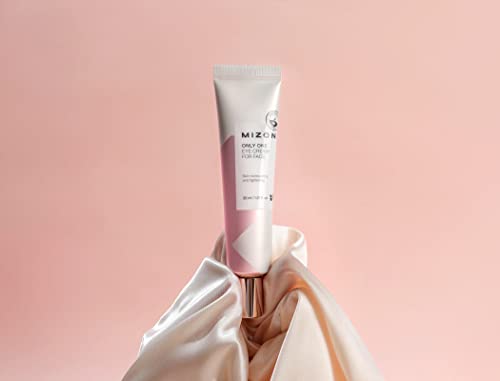 Image of MIZON ONLY ONE EYE CREAM FOR FACE, Anti-Aging Eye Cream to Reduce Wrinkles and Dark Circles, Light Texture, for Fine Lines and Under Eye Puffiness 30ML