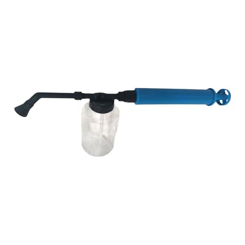 Genérico Garden Sprayer De Polvo De Polvu Plegable Planta Pulverizador De Plenta, Pulverizador Agrícola con Bomba De Aire Empuje, Tierra De, Insecticida, Fertilizante De Pulvo Compatible,