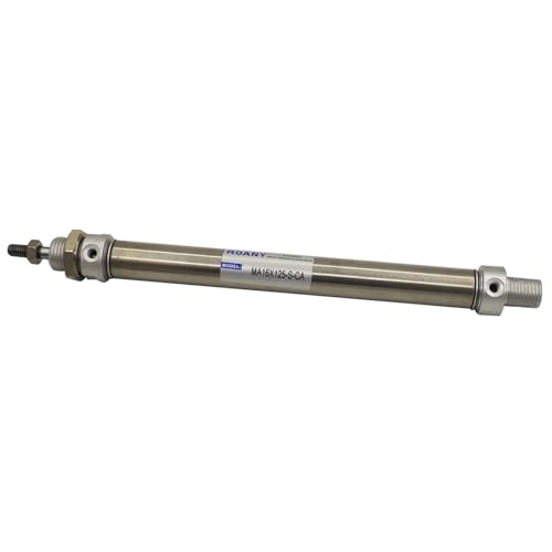 Vérin pneumatique double effet MA16 course ajustable avec aimant