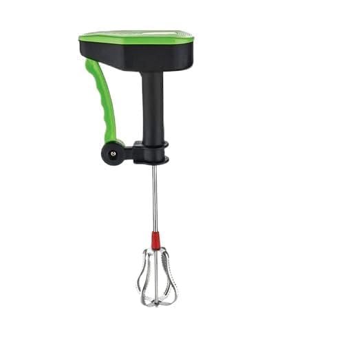Manual Push Whisk Hand Mixer | Stainless Steel Rotary Egg Beater | Kitchen Egg Whisk for Coffee, Milk, Cream, Lassi, Cake Batter, Baking & Cooking | Hand Operated Mixer-image-20