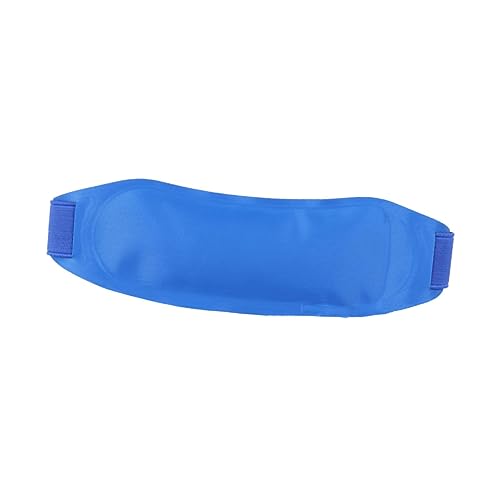 Anneome Fascia Refrigerante Blu per Adulti con Impacco Ghiaccio Riutilizzabile Borsa per Dolori e Trauma Morbida e Portatile