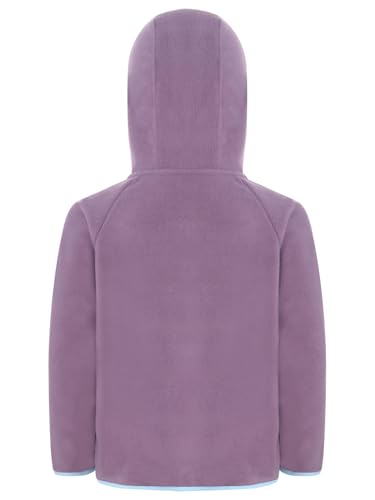 Hularka Kids Boys Girls Fleece Jacket Full-Zip Sport Hooded Sweatshirts Lightweight Hoodie Coat Fall Winter Outwear2