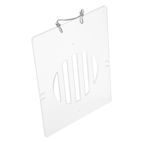 Homoyoyo Support Mural pour Fougères en Acrylique 18 X 24 X 05 CM – Jardinière Murale pour Plantes Aériennes et Orchidées – Support pour Platycérium Suspendre pour Jardin Vertical