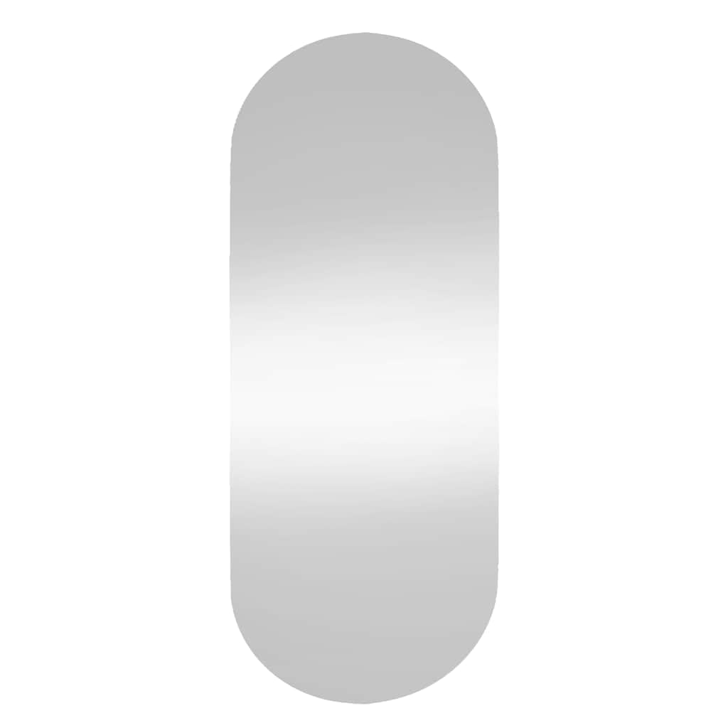 vidaXL Specchio da Parete 30x70 cm Vetro Ovale