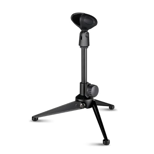 Soporte de micrófono portátil para videoconferencias y grabaciones en casa
