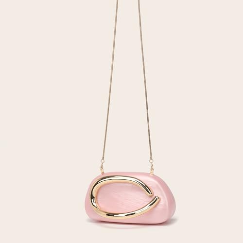 Image of Acrylic Clutch Purse for Women Marbling Evening Wedding Handbags Acrylic Shell Box Purses for Party Prom Cocktail