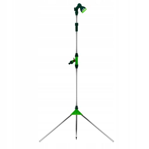 VERTO Gartendusche (Höhe: 1,60-2,23 m, beweglicher Sprühkopf 180°,...