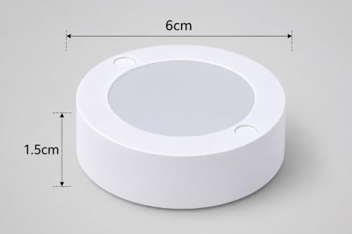 Image of OLIPS 3W LED Cabinet & Cupboard Striker Light | Polycarbonate Surface Mount Light | Elegant Slim Body | Bright Energy Efficient LED for Kitchen & Wardrobe (1, Pink)