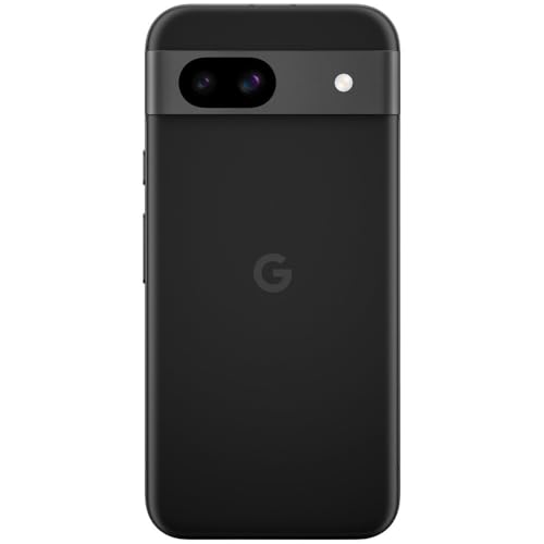 Image of Google Pixel 8a 5G (128GB, 8GB) 6.1 inch, Tensor G3 4nm, Android 14 (US Model Unlocked for Verizon, T-Mobile, AT&T, Global 4G LTE) (Obsidian) (Renewed)