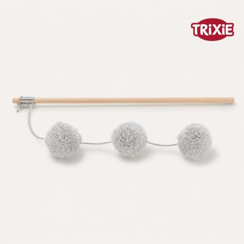 Image of Trixie Playing Rod with 3 Balls, 35 Cm, Pack of 4