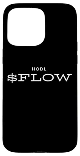 HODL $FLOW Flow�u���b�N�`�F�[�� �Í��R�C���̍w�����@ FLOW�R�C���B �X�}�z�P�[�X iPhone 15 Pro Max �p
