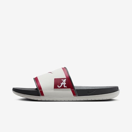 Nike College Offcourt (Alabama) Slides (FN2642-001, Night Silver/Dark Smoke Grey/Team Crimson)2
