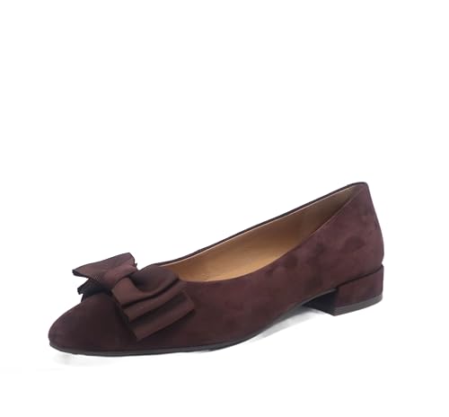 Gentle Souls Atlas Flat Burgundy Suede