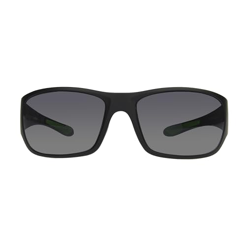 IRONMAN Men's Flex Sunglasses Wrap, Matte Black Rubberized, 62 mm2