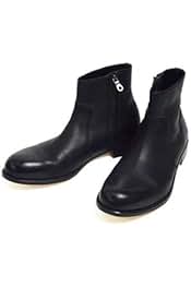 ブラックレザーブーツ パドローネ27.5 PADRONE パドローネ ブーツ