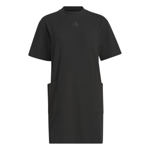 adidas Women's Beyond Mock Neck Dress, Black, X-Small