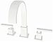 Newport Brass 2040 Double Handle Widespread Bathroom Faucet from the Secant Coll, White