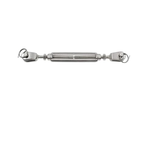 Tensor de 304 Acero Inoxidable con Quijada M5 para Cable y Cuerda, Pack de 1 miniatura 1