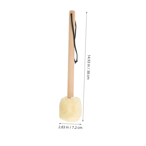 Baqueta de madera para bombo con mango antideslizante miniatura 2