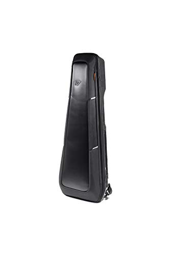 Image of Gruv Gear Electric Guitar Case Hard, Patented Electric Guitar Gig Bag with Adjustable Backpack Straps, Easy Rolling Wheels, Travel Approved, Multiple Pockets for Guitar Accessories, Holds 1 Instrument