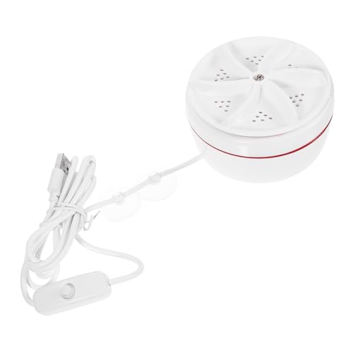 HOMSFOU 30w Mini Lavadora Portátil Usb Para Dormitorios y Camping Lavado Rápido De Ropa Pequeña Ventosa Fija Para Camisetas y