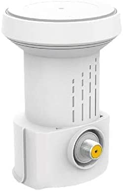 LNB Single Tête Parabole Universelle Full HD 4K Gain 70dB