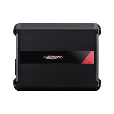 Soundigital 5000.1 EVOX Monoblock Amplifier 5575 Watts RMS 1 ohm 50001EVOX1 (Renewed)