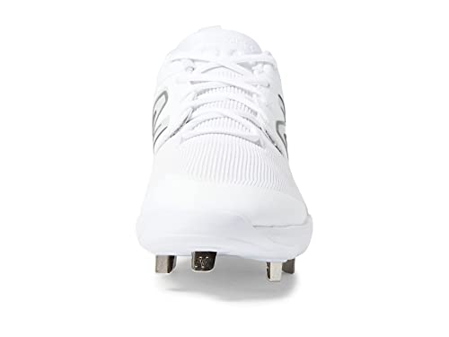 Image of New Balance Men's Fresh Foam X 3000 V6 Metal Baseball Shoe, White /White, 11 M