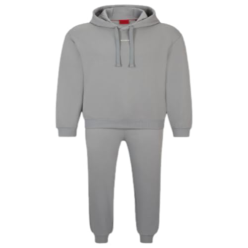 HUGO Survêtement en Coton avec Logo Moyen - Ensemble Homme Premium en Jersey