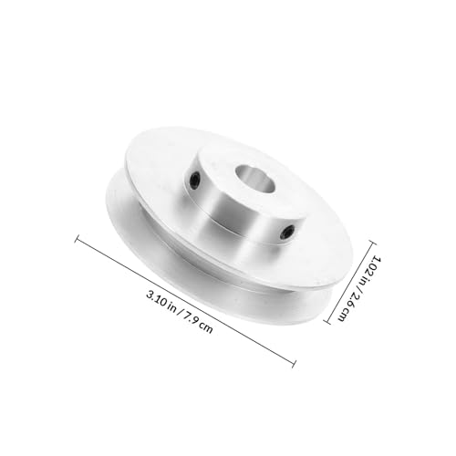 A-pe Rueda de polea de correa de ranura única para polea industrial de motor para sistemas de correa de transmisión, polea de alto rendimiento para aplicaciones de maquinaria
