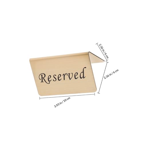 Panneau de table réservée pour décoration de mariage chic et épurée