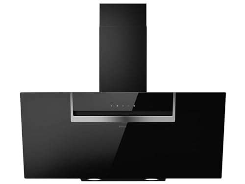 Colore: Grigio, nero ELICA SHEEN S BL/A/60 CAPPA PARETE ASPIRANTE TOUCH CONTROL VETRO NERO PRF0166928